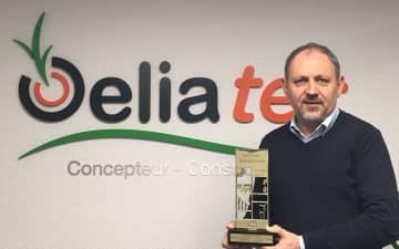 Jean-Pierre Barré, fondateur et gérant  d'Oeliatec vient d’être récompensé par les “Trophées de l’Innovation » du Carrefour des gestions locales de l’eau” dans la catégorie Eau et Biodiversité.