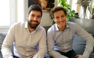 Florian Philippe et Mathieu Montécot, fondateurs de YouWork à Rennes
