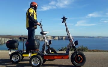 Randonnée-circuit avec le streetnaer sur la presqu'île de Crozon