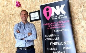 Laurent Gouranton  a créé INK en janvier 2019 à Lamballe