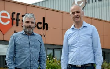 Les dirigeants, Thierry Godest et Jean-Luc Allory ont investi 2 millions d’euros dans un bâtiment flambant neuf de 1 800 m² situé à Taden (22) , à proximité du site historique. Les dirigeants, Thierry Godest et Jean-Luc Allory ont investi 2 millions d’euros dans un bâtiment flambant neuf de 1 800 m² situé à Taden (22) , à proximité du site historique.