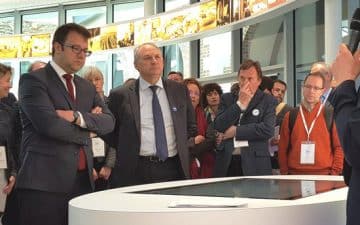 Loïg Chesnais Girard, Président de la région Bretagne et Philippe Monloubou, Président ‘Enedis Loïg Chesnais Girard, Président de la région Bretagne et Philippe Monloubou, Président 'Enedis