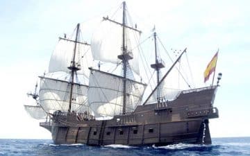 le Galeon Andalucia, réplique d’un galion espagnol du XVIIe siècle, fera escale au port du Légué, du 18 au 23 juillet 2019.