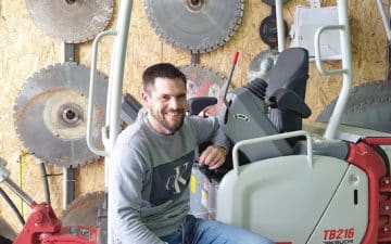 Reprise en septembre 2018 par Fabien Hubert, l’entreprise TMPS se définit comme un urgentiste du bâtiment, spécialiste du carottage et de la découpe au disque pour des démolitions d’ouvrages précises et propres Reprise en septembre 2018 par Fabien Hubert, l’entreprise TMPS se définit comme un urgentiste du bâtiment, spécialiste du carottage et de la découpe au disque pour des démolitions d’ouvrages précises et propres
