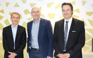 Franck Bertrand, secrétaire général / Olivier Desportes, Président / Christian Cerretani, directeur. Franck Bertrand, secrétaire général / Olivier Desportes, Président / Christian Cerretani, directeur.