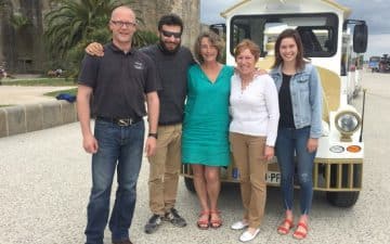 de g à d : Bruno Darsel, Maxence Moreau, Ruth Hercelin, Fabienne Moreau et Marie Mitteul de g à d : Bruno Darsel, Maxence Moreau, Ruth Hercelin, Fabienne Moreau et Marie Mitteul