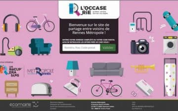 Inciter les rennais et autres habitants de la Métropole à réduire leurs déchets et à échanger entre eux des objets d’occasion, c’est l’objectif que s’est fixé Rennes Métropole en lançant « LoccaseRie.fr.