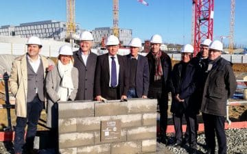 Etaient présents :   Jean-Luc Gaudin, 5e Vice-président de Rennes Métropole,  Jean Badaroux,  Directeur Général délégué SPLA ViaSilva,  Albert Plouhinec  – Maire de Cesson-Sévigné ,Pascal Robert, Président de Probimmo,  Patrick Fontaine,  Président d’Aethica, Patricia Lorre Directeur Général adjoint d’ADM) • Cédric Lefeuvre, Président d’Efficinec, Benoit Joncoux, Président de Tourny Meyer et  Mathurin Hardel, Architecte de l’agence Hardel Le Bihan.