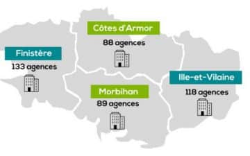 Avec plus de 4 600 collaborateurs et 428 agences sur son territoire, le Crédit Agricole en Bretagne figure parmi les premiers employeurs bretons