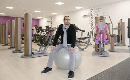 Nabil Hedjazi, gérant de l'Orange Bleue Wellness, conjugue sport et santé