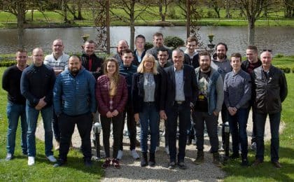 Chaque année, Hervé Godard et sa femme réunissent durant 1 journée leurs collaborateurs en séminaire, (2 équipes de 20 sur 2 jours)