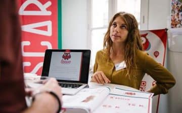 Laurie Louvet a créé la plateforme Leeve , en 2018, à Rennes.