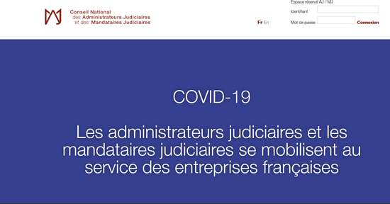 Covid-19. Les administrateurs et mandataires judiciaires mettent en