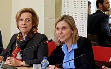 Michèle Kirry, Préfète de région Bretagne et Agnès Pannier-Runacher., Secrétaire d'Etat auprès de Bruno Le Maire