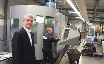 Rodolphe Henry a repris le 10 février dernier Coraxes, une PME costarmoricaine spécialisée dans l’usinage de haute précision.