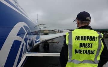 L'aéroport Brest Bretagne organise l'envoi de 2000 cochons reproducteurs vers la Chine