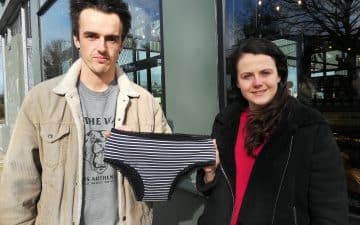 Maëlla Vicaud et Teddy Cattiaux créent La Minette, une culotte menstruelle bio et écolo Maëlla Vicaud et Teddy Cattiaux créent La Minette, une culotte menstruelle bio et écolo