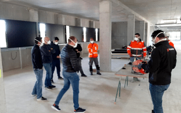 le Groupe de construction entend bien atteindre à fin mai, 80% de son activité nominale grâce à une démarche volontariste partagée par ses collaborateurs et ses clients le Groupe de construction entend bien atteindre à fin mai, 80% de son activité nominale grâce à une démarche volontariste partagée par ses collaborateurs et ses clients