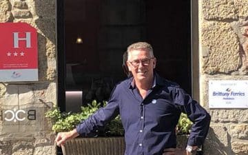 Guillaume Postel a repris l’hôtel du Château en janvier 2019 Guillaume Postel a repris l'hôtel du Château en janvier 2019
