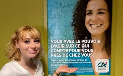 : Mathilde Bigot, étudiante en alternance au sein du Pôle Formation de la CCI Côtes-d’Armor