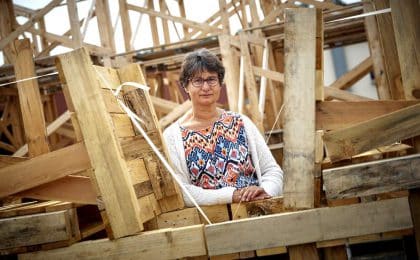 Bénédicte Piffeteau, Responsable des Ressources Humaines aux Ateliers du Douet, à Saint-Sauveur-des-Landes