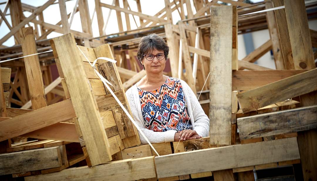 Bénédicte Piffeteau, Responsable des Ressources Humaines aux Ateliers du Douet, à Saint-Sauveur-des-Landes