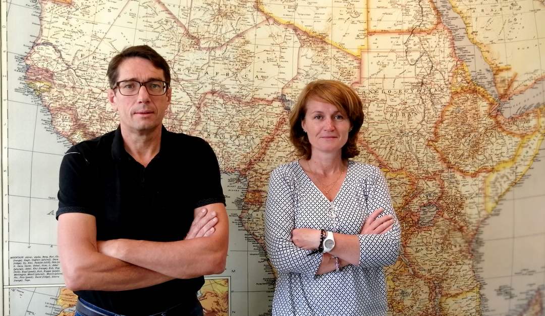 Émilie Fournier, cogérante avec Benoit Le Saint et Michel Lozahic de Grande Cuisine Export à Quemper-Guézennec