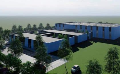 Le nouveau bâtiment de CIP Automation et FTCI s’étendra sur 3500 m2 dans le Parc d’Activité de La Tourelle à Lamballe