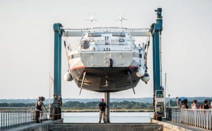 Le premier voilier-cargo Grain de Sail a été mis à l'eau