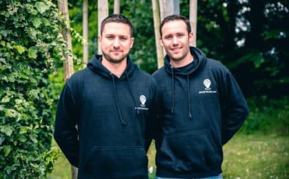 Mathieu Romeuf et Tom Marsal, les co-fondateurs de SportRizer. Mathieu Romeuf et Tom Marsal, les co-fondateurs de SportRizer.