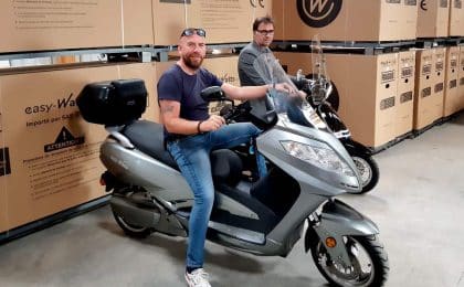 Installée dans les Côtes-d’Armor, Easy-Watts est aujourd’hui spécialisée dans le scooter électrique.