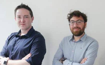 Jérémy Toudic et Romain Boillon ont créé Practice, une application mobile gratuite destinée à trouver des terrains de sport à proximité de son lieu de résidence et faciliter les rencontres autour d’une activité sportive. Jérémy Toudic et Romain Boillon ont créé Practice, une application mobile gratuite destinée à trouver des terrains de sport à proximité de son lieu de résidence et faciliter les rencontres autour d’une activité sportive.