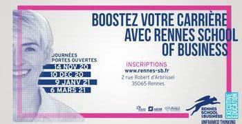 Formation continue : Portes ouvertes, le 14 novembre, à Rennes School of  Business