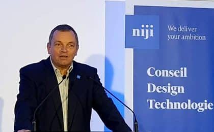 Hugues Meili, Président-Directeur Général de Niji Hugues Meili, Président-Directeur Général de Niji