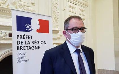 Emmanuel Berthier, nouveau préfet de la région Bretagne, de la zone de défense et de sécurité Ouest et d’’Ille-et-Vilaine