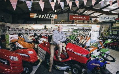 Mikaël L'Eléouet, dirigeant de Eléouet Motoculture et membre du réseau Plato