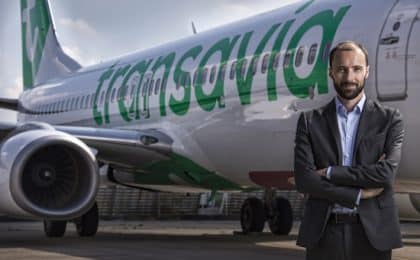 Nicolas Hénin, directeur général adjoint commercial et marketing pour Transavia France. Nicolas Hénin, directeur général adjoint commercial et marketing pour Transavia France.