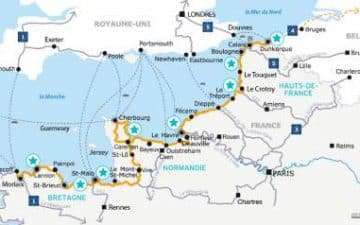 La Vélomaritime, véloroute de 1 500 kilomètres entre Roscoff et Dunkerque, sera disponible dans sa quasi intégralité dès juin 2021