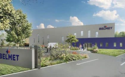 Cinq millions d’euros ont été investis dans cette nouvelle agence Belmet qui prendra ses quartiers à Châteaubourg situé à une trentaine de kilomètres de Rennes Cinq millions d’euros ont été investis dans cette nouvelle agence Belmet qui prendra ses quartiers à Châteaubourg situé à une trentaine de kilomètres de Rennes