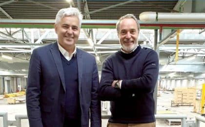 Philippe Roué et Edouard Lefébure, cofondateurs d'e-loft à Ploufragan (22)