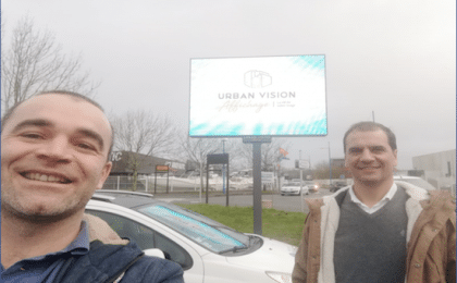 Cédric Viallon et Yoann Grezel créent Urban Vision, nouvel acteur de l'affichage publicitaire