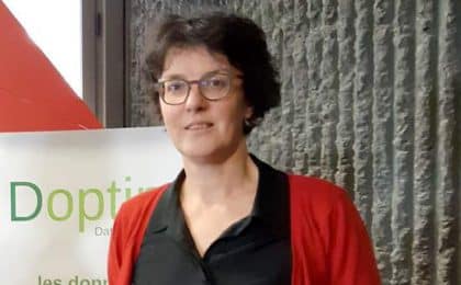 Bretonne, ingénieur de formation, Sophie Tardivel a créé à Rennes, en 2017, Doptim, spécialisée dans le traitement de la donnée, le big data, le développement d’algorithmes prédictifs (IA) et la restitution des données