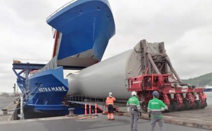 L’assemblage des 62 mâts à Brest s’inscrit dans la continuité du plan industriel initié par Siemens Gamesa Renewable Energy