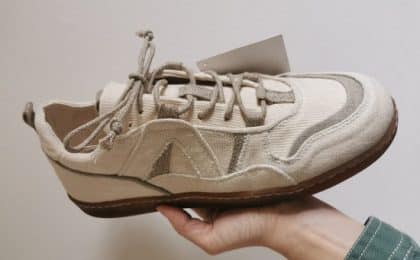 MMEA, chaussure 100% végétale et biodégradable made by Umoja