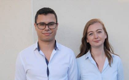 Antoine Royer et Nathalie Cochard, cofondateurs de Unicorn Security