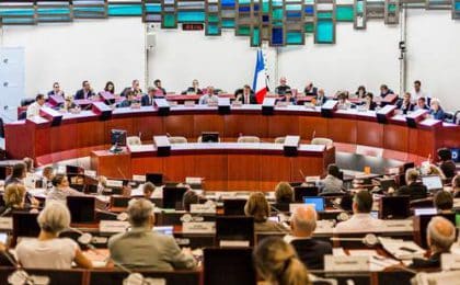 Hémicycle du Conseil Régional de Bretagne