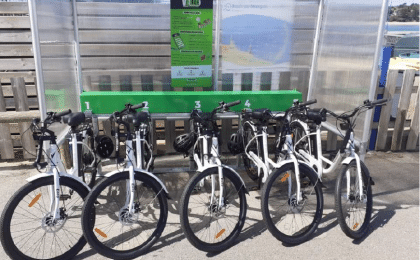 Vélec a déjà installé plusieurs stations de location de vélos électriques en libre service