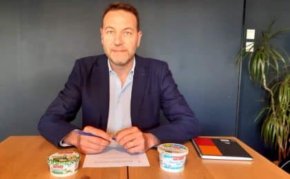 Yvan Borgne, Directeur commercial en charge des exportations PGC au sein de Laïta
