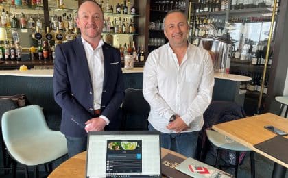 Stéphane Huiban et Régis Filipe ont créé Access Menu pour aider les professionnels de la restauration et des métiers de bouche