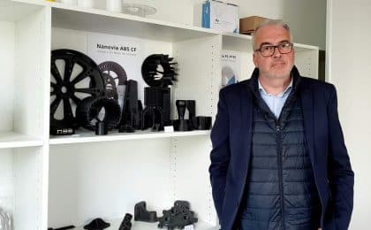 Jacques Pelleter , créateur et dirigeant de Nanovia à Louargat dans les Côtes d'Armor